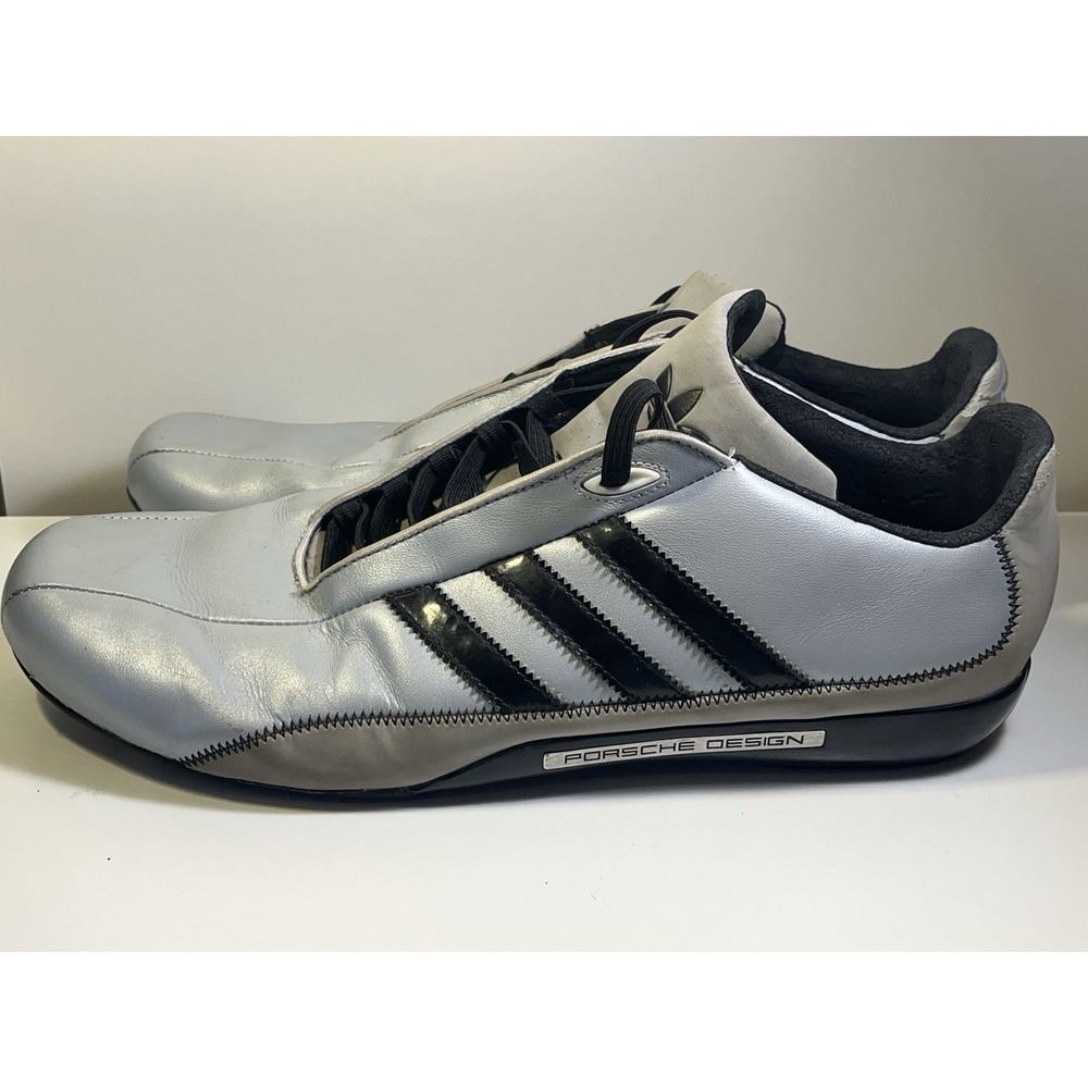 Adidas PORSCHE DESIGN Men's Size 12 Gray / Silver Driving Shoes - Picture 5 of 14
